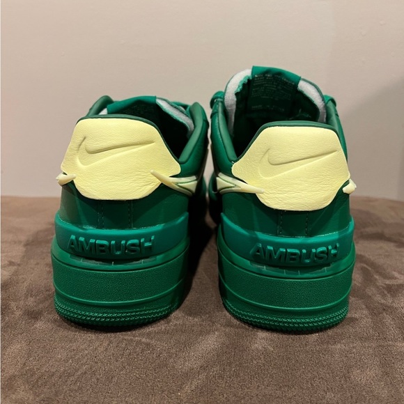 NIKE X AMBUSH COLLAB Nike Air Force 1 Low x Ambush PINE GREEN Size 7.5M NEW - Picture 5 of 7